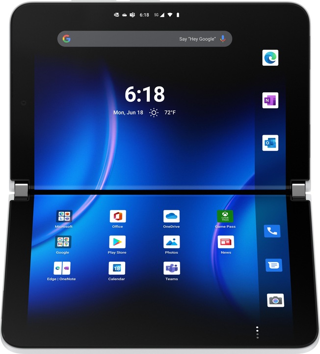 Produktbild Microsoft Surface Duo 2 B2B (128 GB, Glacier, 8.30", SIM + eSIM, 12 Mpx, 5G)