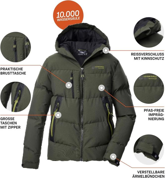 Immagine prodotto Killtec Giacca con Cappuccio Trapuntata (152)