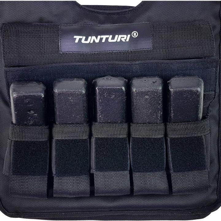 Actual product image Tunturi Verstellbare Gewichtsweste Pro 30 kg (1 x 30 kg)