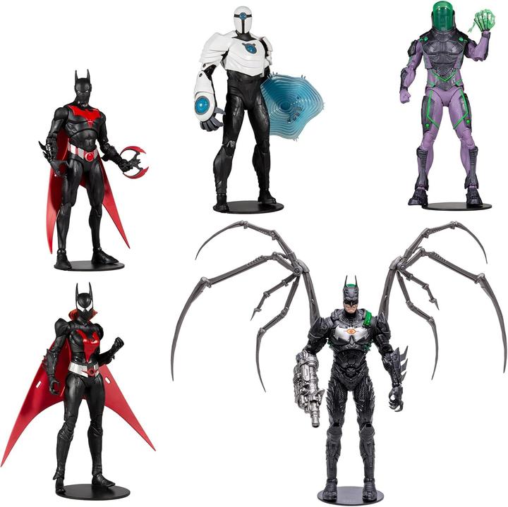 Actual product image McFarlane DC Multiverse pack 5 figurines Build-A Batman Beyond 15 cm