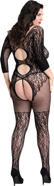 Actual product image Fifty Shades of Grey Captivate Bodystocking One Size Queen - Black (XL)