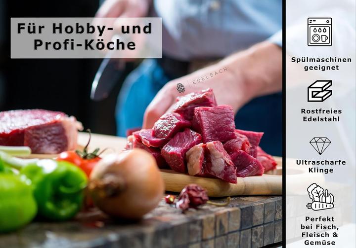 Produktbild Edelbach 3er-Set Küchenmesser (21 cm)