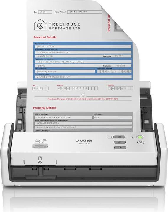 Immagine prodotto Brother Scanner ADS-1300 Duplex-Dokumentenscanner (USB)