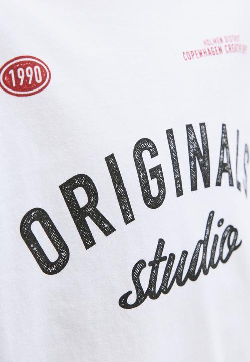 Produktbild Jack & Jones Junior T-Shirt CAMBRIDGE RINGER FOOTBALL Kurzarmshirt (176)