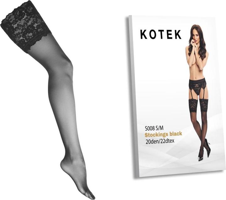 Productafbeelding Kotek S008 kousen 20den (S, M)