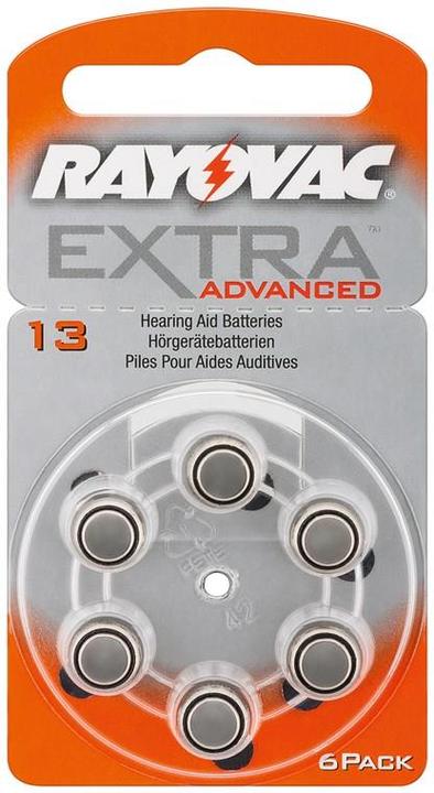 Produktbild Rayovac Extra 13 (6 Stk., 13, 310 mAh)