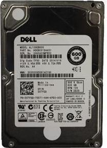 Actual product image Dell HD 600G SAS 10K 2.5 T-13SE E/C (0.60 TB)