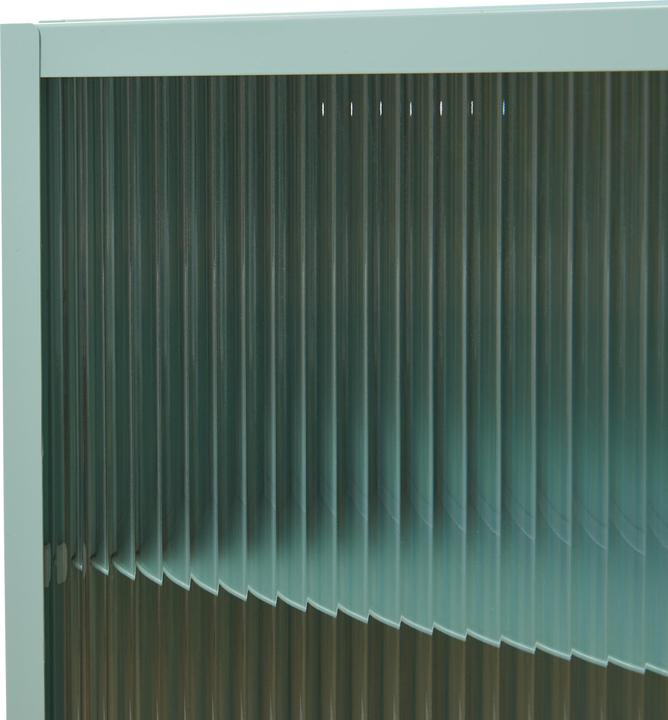 Invicta Interior Industriële vitrine DURA STEEL 80cm zwart metaal