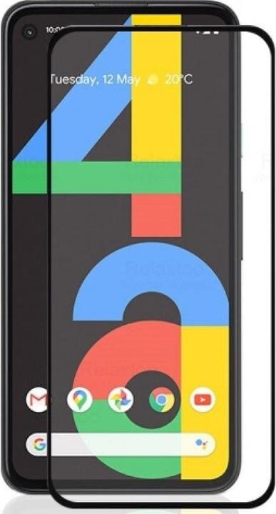 Immagine prodotto Screenguard Google Pixel 4a 5G Pellicola di vetro protettiva a schermo intero 2.5D 9H (1 pz., Google Pixel 4a 5G)