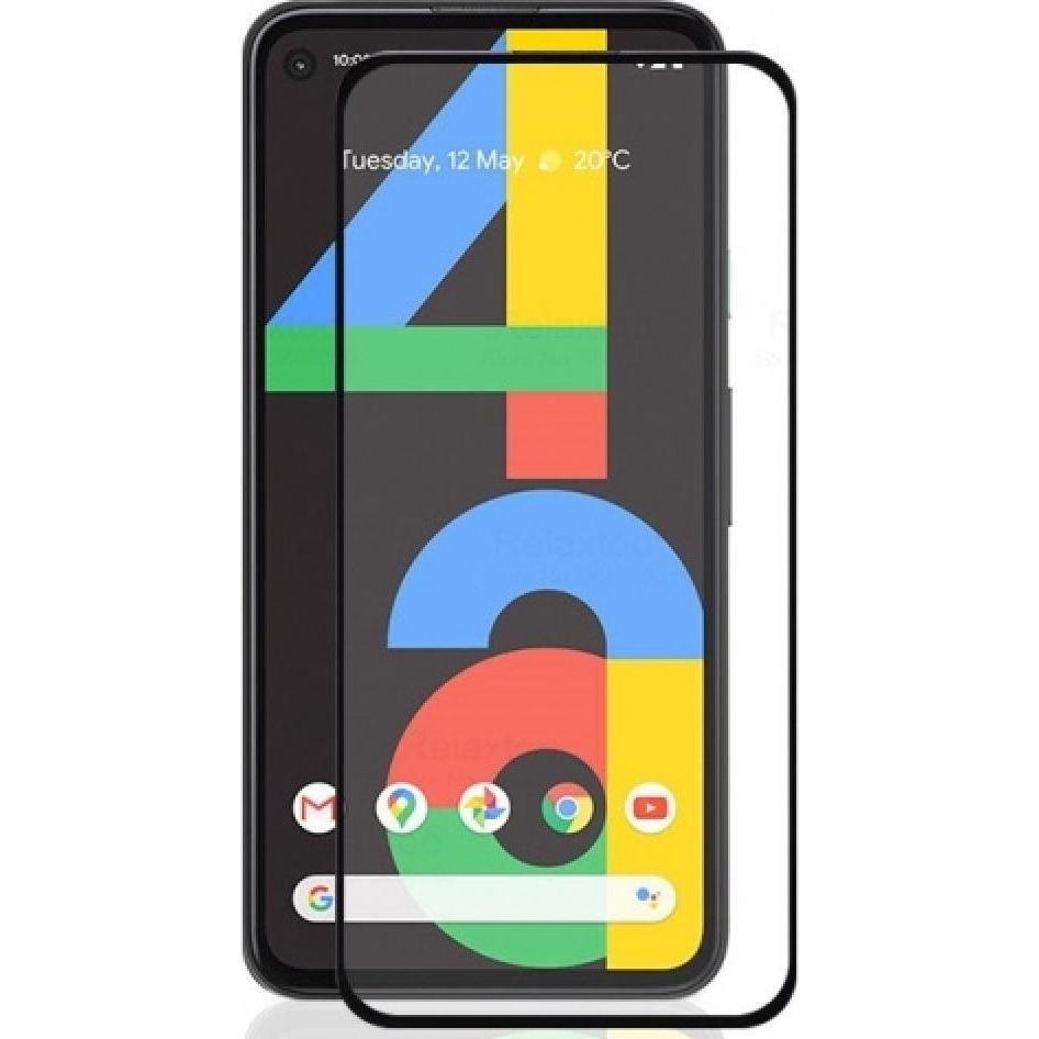 Screenguard Google Pixel 4a 5G Full Screen Panzerglas Schutzfolie 2.5D 9H (1 Stück, Google Pixel 4a 5G), Smartphone Schu...