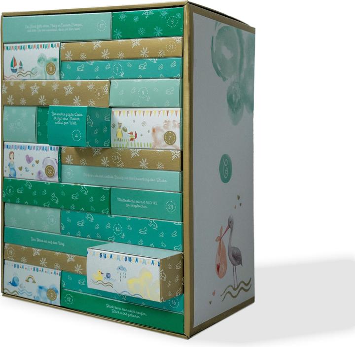 Produktbild vortageins Adventskalender für Schwangere