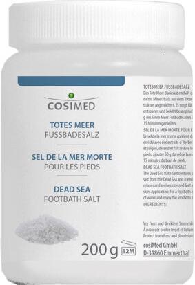 Actual product image cosiMed Dead Sea Foot Bath Salt