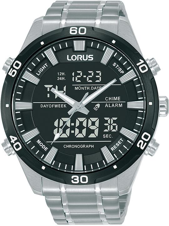 Lorus Combined watch RW649AX9 (Chronograph, 46 mm)