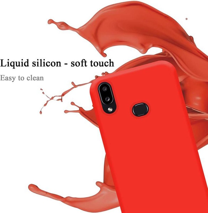 Actual product image Cadorabo TPU Liquid Silicone Case Cover (Samsung Galaxy A10s)