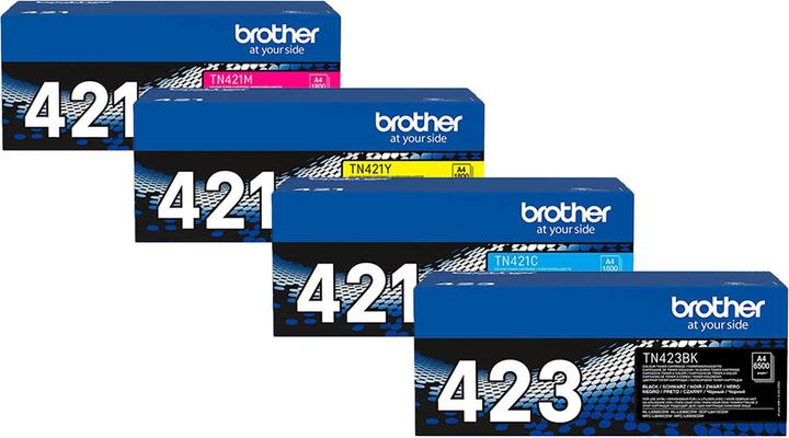 Image du produit Brother TN-423BK/TN-421 Set (C, CF, M, Y)