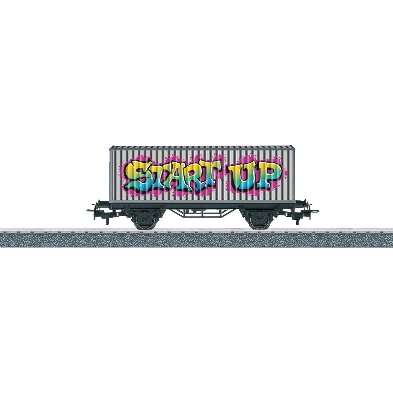 Märklin Containerwagen Graffit (Spur H0)