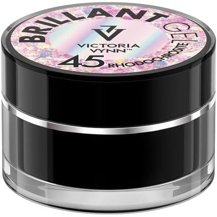 Immagine prodotto Visconti Di Modrone Victoria Vynn Brilliant Gel Polish Nail Art Decorazione Glitter Sparkle UV LED 5g 45 Rodocrosite (Rodocrosite)