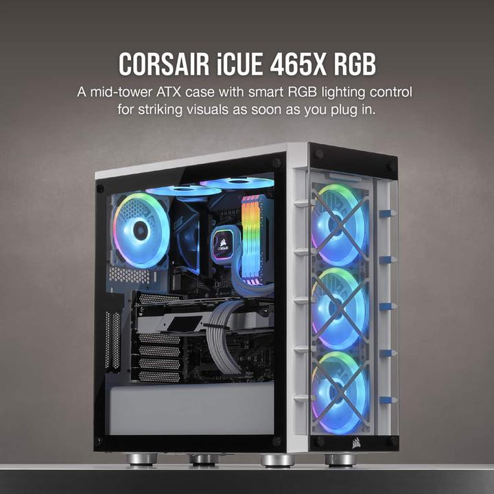 Produktbild Corsair iCUE 465X RGB (ATX, mATX, Mini-ITX)