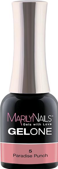 Actual product image Marily Nails GELONE - 05 Paradise Punch (5, Gel-Effect Nail Polish)
