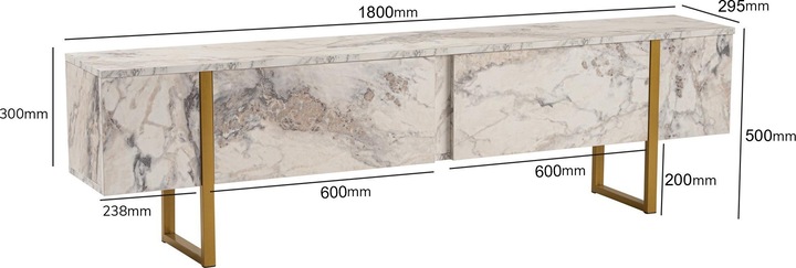 Produktbild Skye Decor Serenn (180 x 45 x 30 cm)