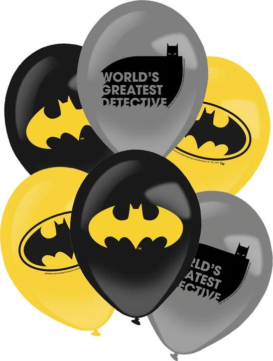Image du produit Amscan Ballons Batman (6x)