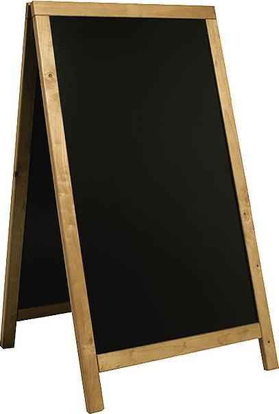 Actual product image Contacto Double panel, teak-coloured, surface: