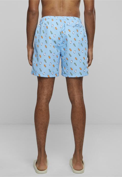Actual product image Urban Classics Pattern Swim Shorts (5XL)