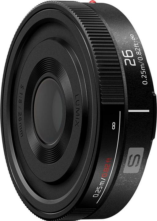 Panasonic Lumix S 26mm f/8 (Monture L, Plein format)