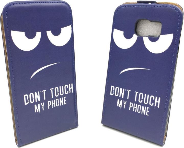 Actual product image König Design Mobile Phone Case for Samsung Galaxy S6 Protective Wallet Cover 360 Case Bumper Blue (Samsung Galaxy S6)