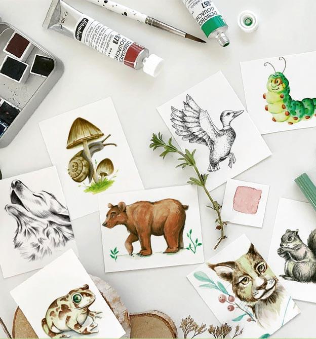 Immagine prodotto Das wundervolle Buch der Waldmotive (Tedesco, Tanja Geier, 2021)