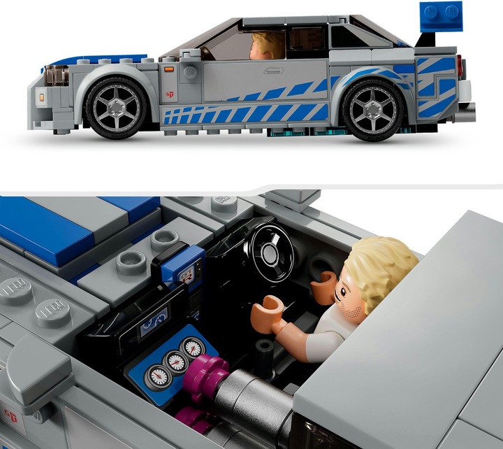 Produktbild LEGO 2 Fast 2 Furious - Nissan Skyline GT-R (R34) (76917, LEGO Speed Champions)