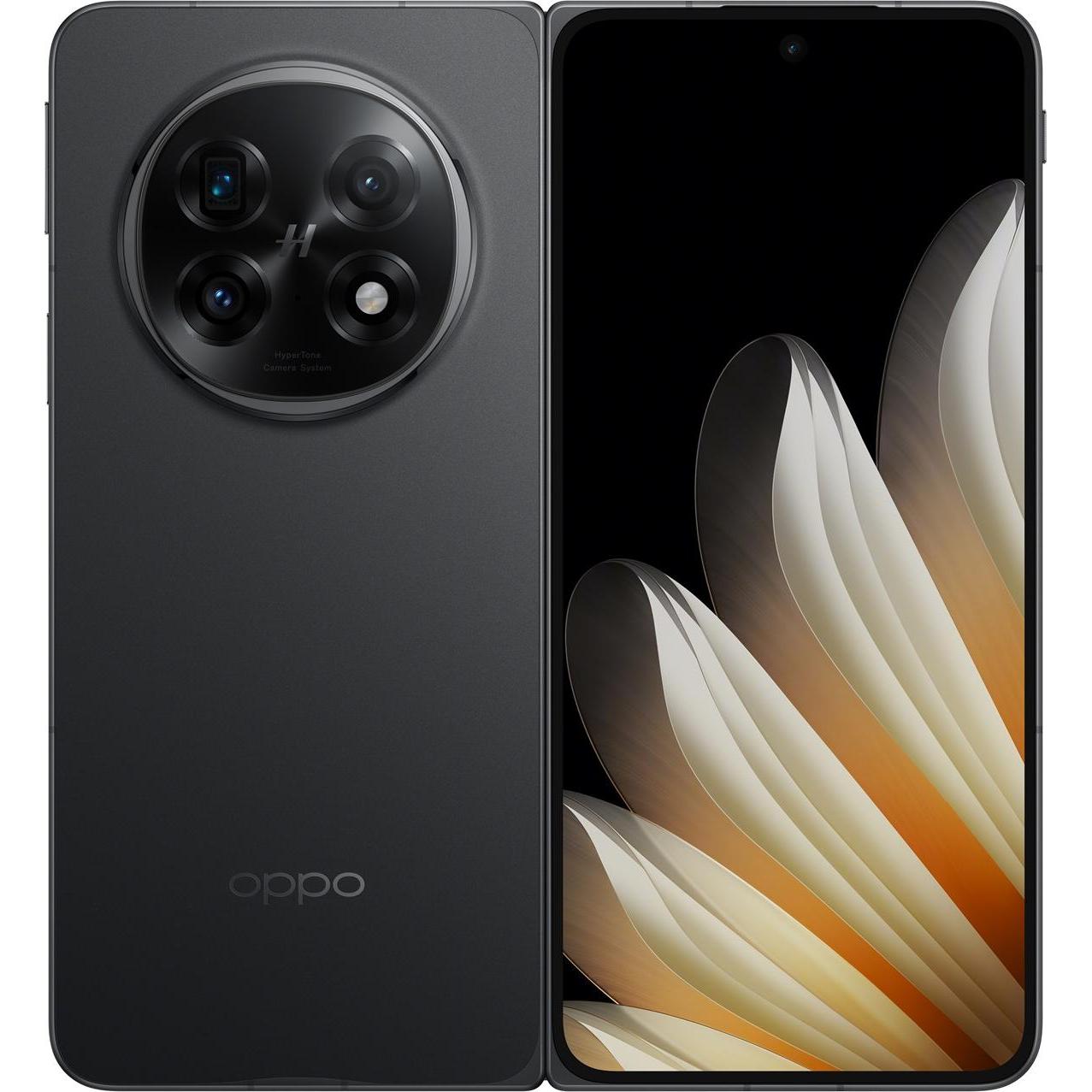 OPPO Find N5 (512 GB, Cosmic Black, 8.12", Dual SIM, 5G), Smartphone, Schwarz