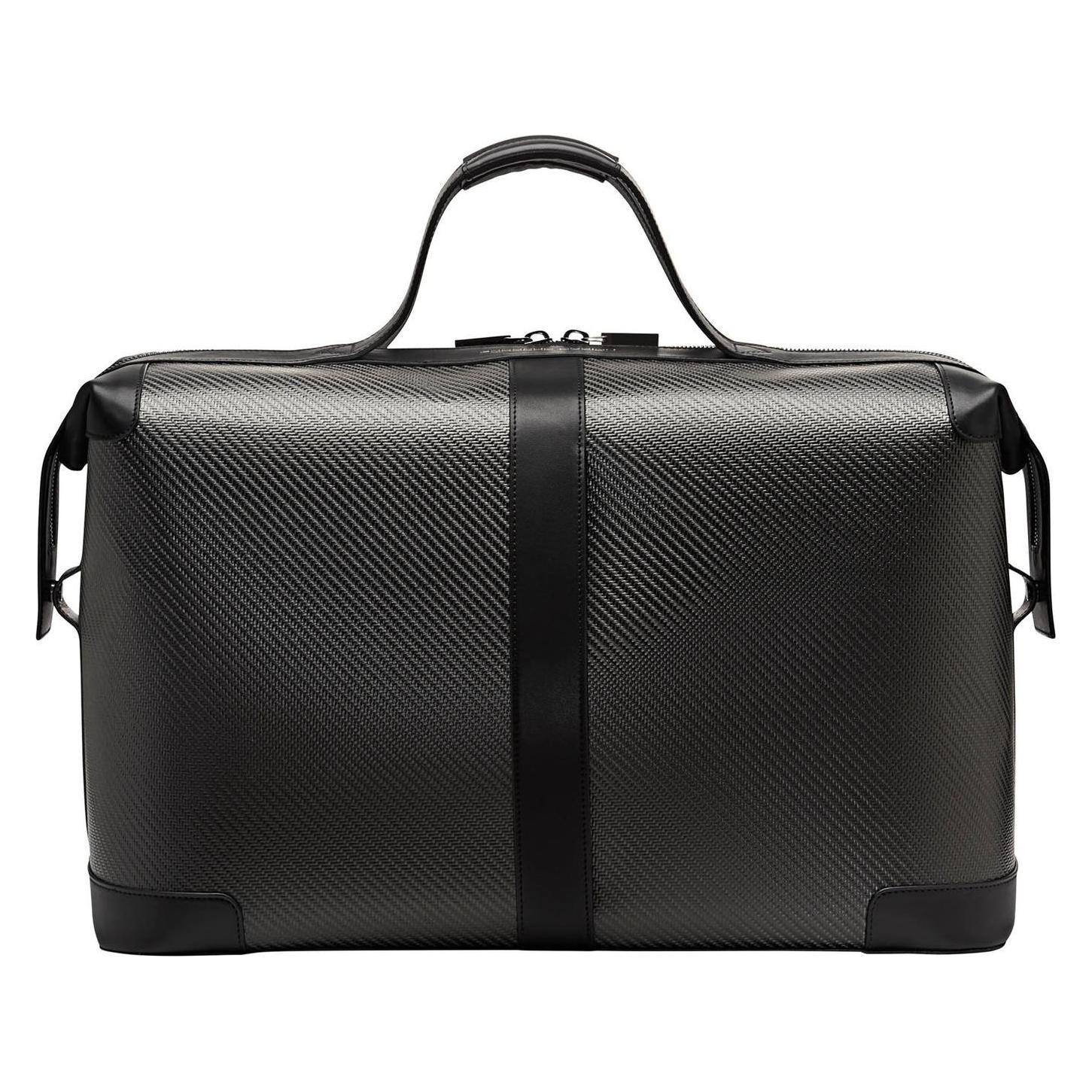 Brics, Herren, Tasche, Carbon Weekender, Grau, Schwarz