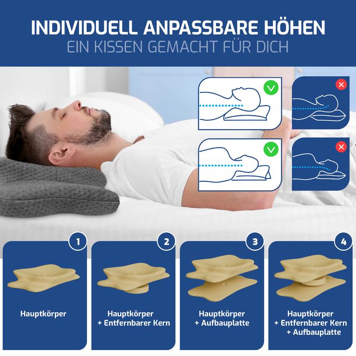 Image du produit Eulin Orthopädisches Kissen (40 x 60 cm)