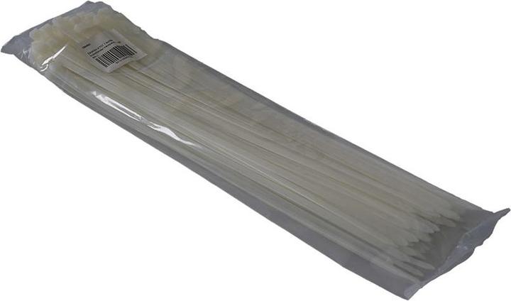 Image du produit Kibernetik Colliers de serrage KT01 7.6x500 transparent (100 pcs.) (500 mm, 100 pcs)