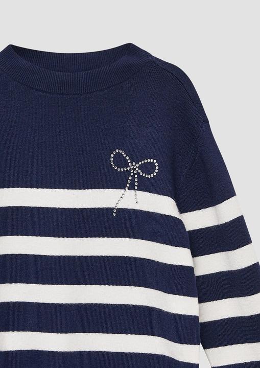 Produktbild s.Oliver Strickpullover Strickpullover aus Viskosemix im Loose Fit (140)