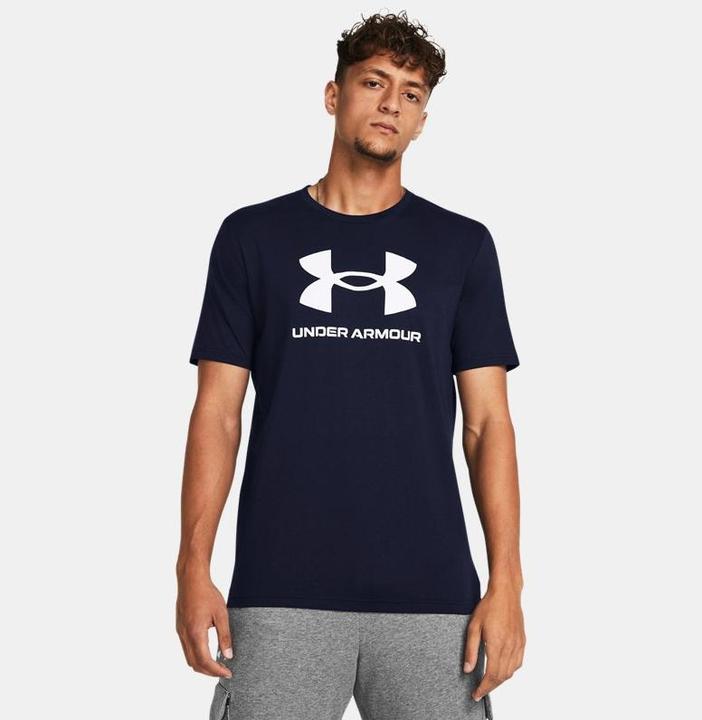 Produktbild Under Armour Sportstyle Logo Herren T-Shirt Marineblau 1382911 408 M (M)
