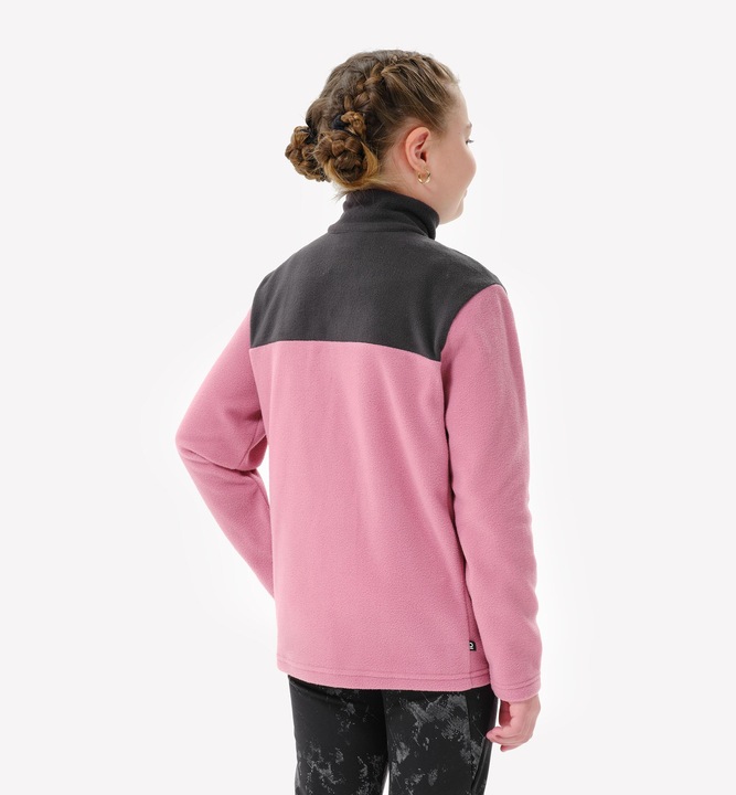 Actual product image Quechua Kids fleece jacket size 122-170 Hiking - MH500 Zip TW (12, 13, 14)