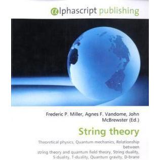 Thumbnail - String theory, Fachbücher von Agnes F. Vandome, Frederic P. Miller, John McBrewster