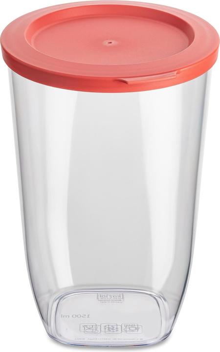 Produktbild Koziol Vorratsdose Connect Dry M 1.5 l, Rot (1.50 l)