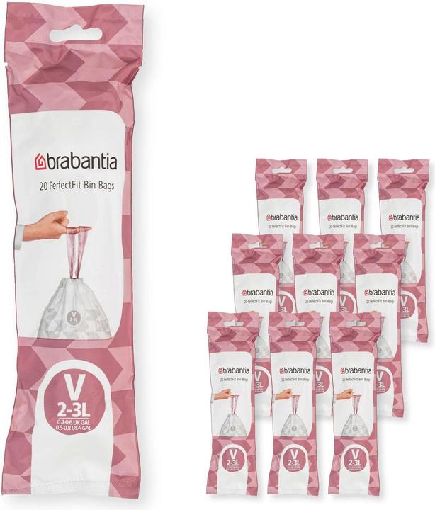 Brabantia Sacs PerfectFit (200 x, 3 l)