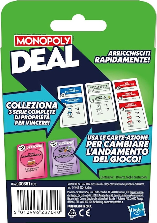Produktbild Monopoly Deal Kartenspiel