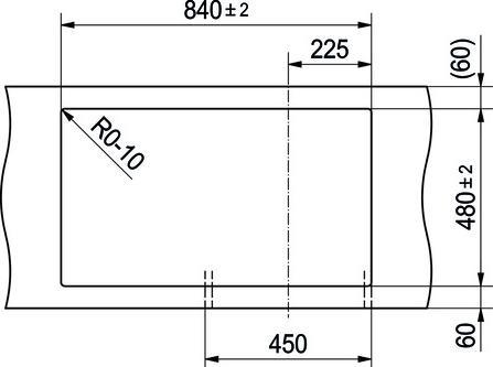 Produktbild Franke Einbauspüle (Einbauspüle, 50 cm, 86 cm)