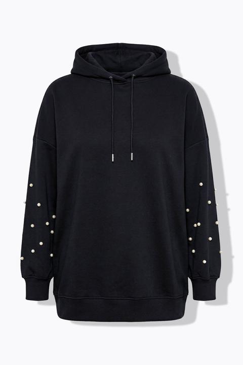 Image du produit Studio Untold Sweat à capuche, coupe oversize, perles décoratives (42, 44)