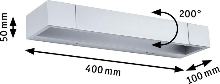 Actual product image Paulmann Wandleuchte Lucille (1300 lm)