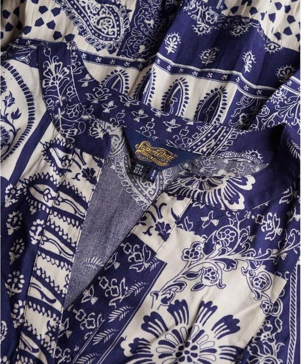 Produktbild Superdry Damen Midikleid mit Rüschen (S)