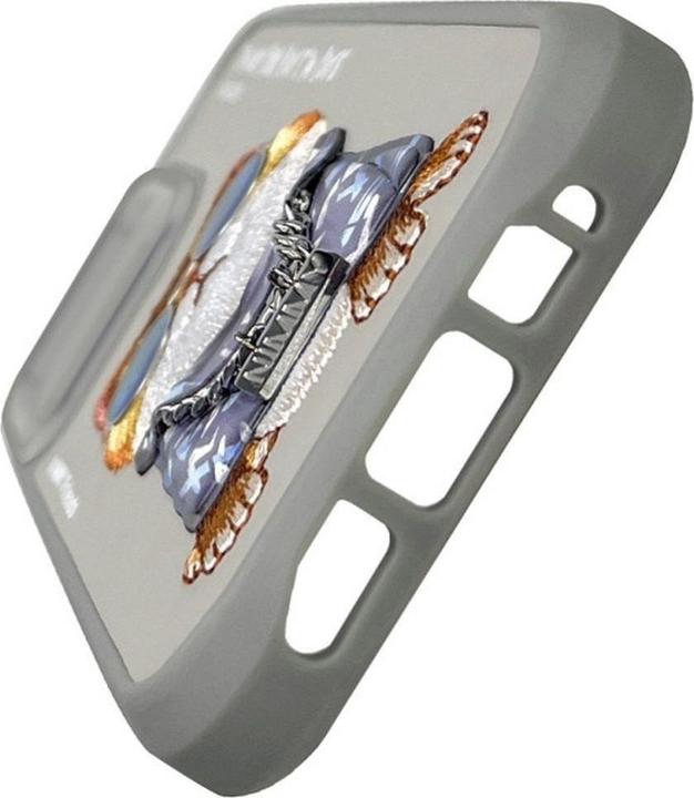 Immagine prodotto Nimmy case iPhone 15 Pro Max 6.7" gray Glasses Cool Cat (Apple iPhone 15 Pro Max)