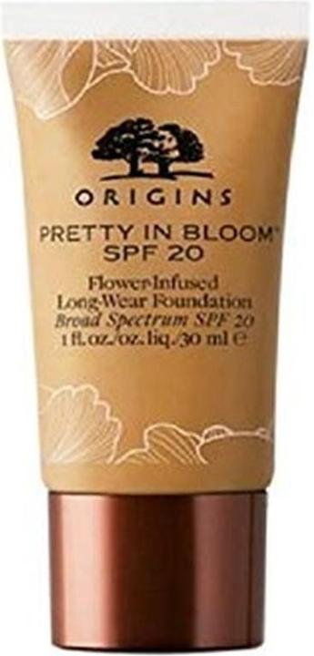 Image du produit Origins Pretty In Bloom Fond de teint longue tenue infusé de fleurs SPF20 30ml 540 Medium Deep Golden Warm (540 Medium Deep Golden Warm)