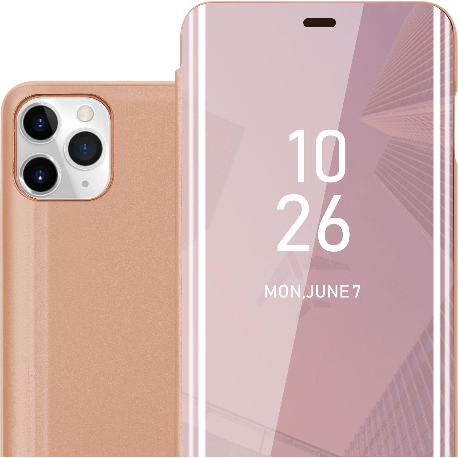 Thumbnail - Cadorabo Book Smart View Spiegel Cover (Apple iPhone 11 Pro Max), Smartphone Hülle, Pink