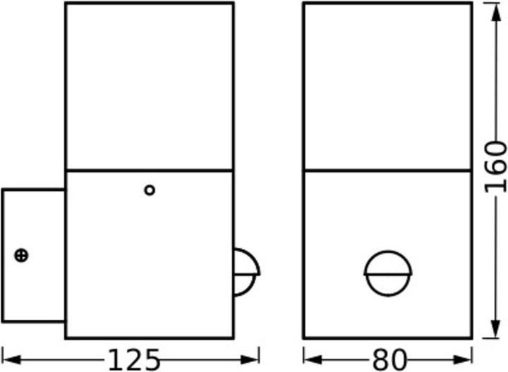 Produktbild Ledvance LEDV Pollerleuchte (E27, IP44)